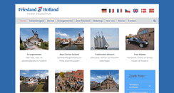 Desktop Screenshot of frieslandholland.nl